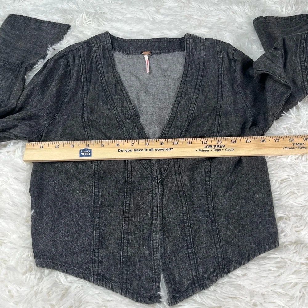 Free People | Caroline Top in Black Wash Color